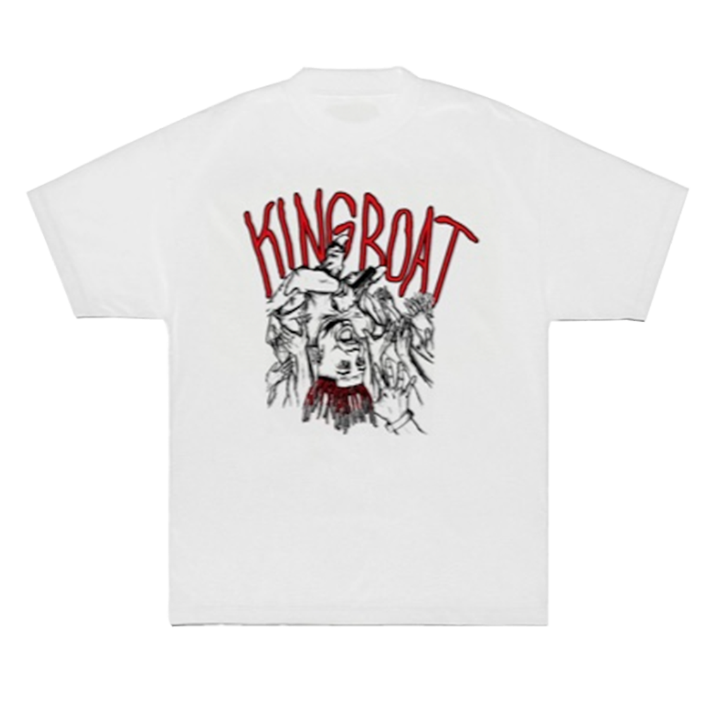 King Boat White Tee