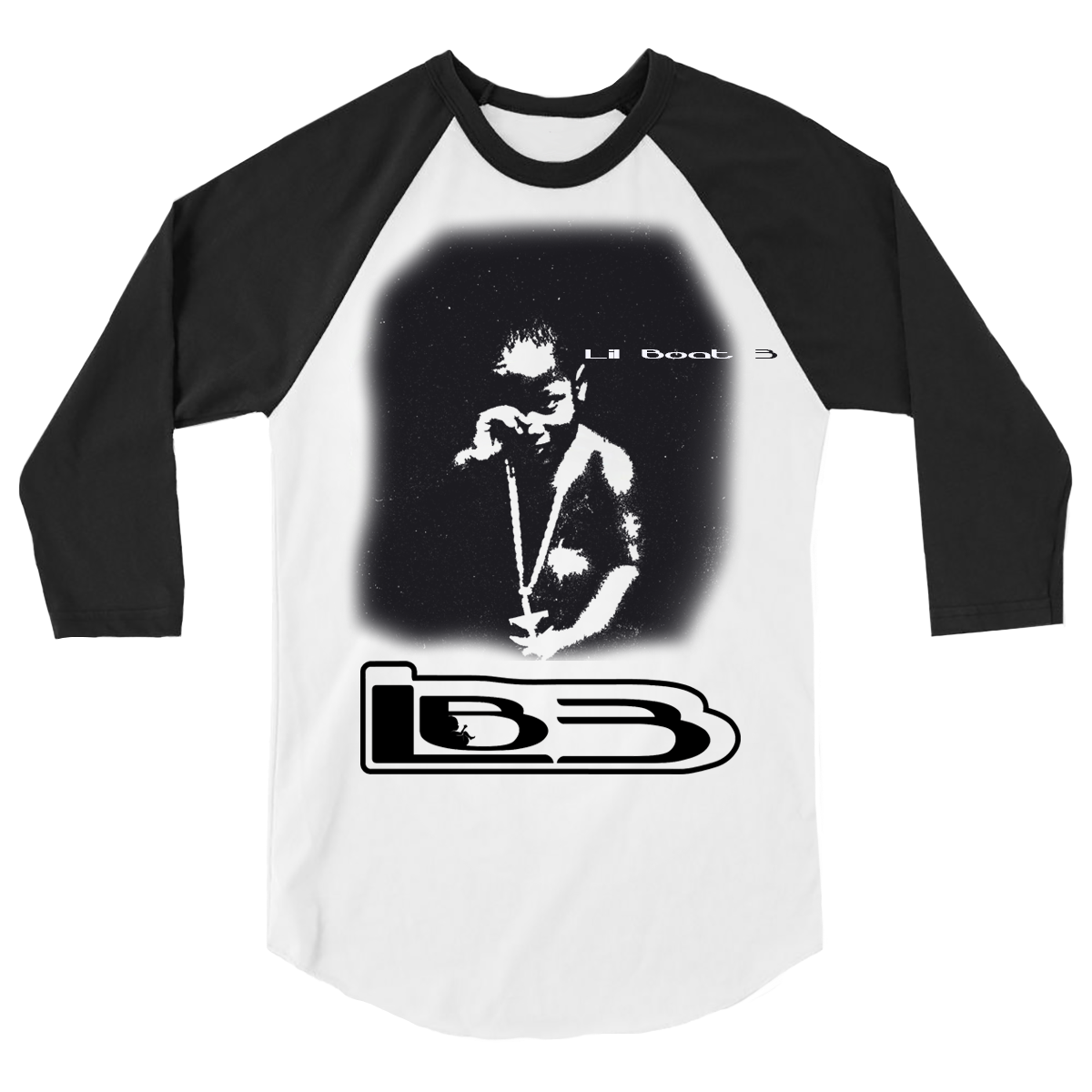 高速配送 Lil - RAGLAN BLACK ID LB3 Yachty Store | トップス