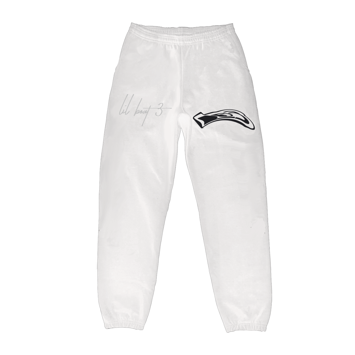 LB3 ID WHITE SWEATPANTS