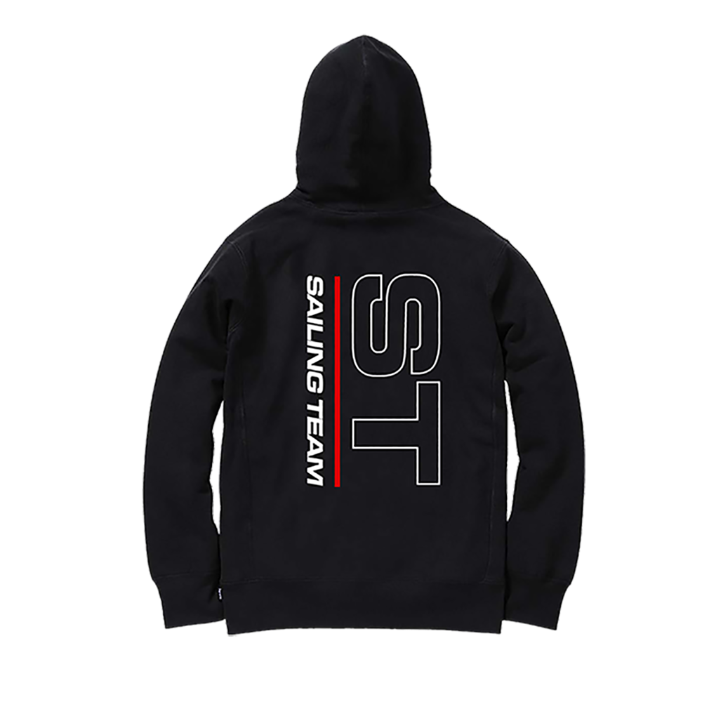 ST Black Hoodie back