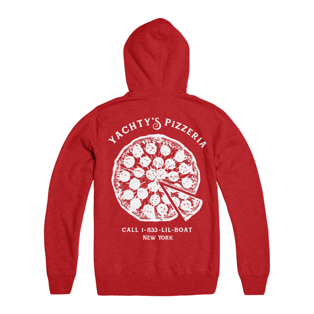 Pizzeria Hoodie back