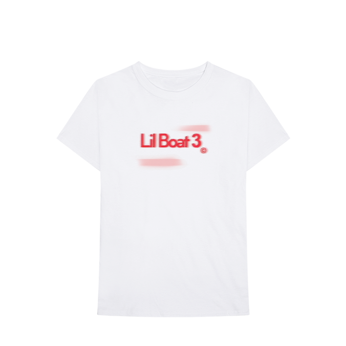 LIL BOAT 3 WHITE TEE